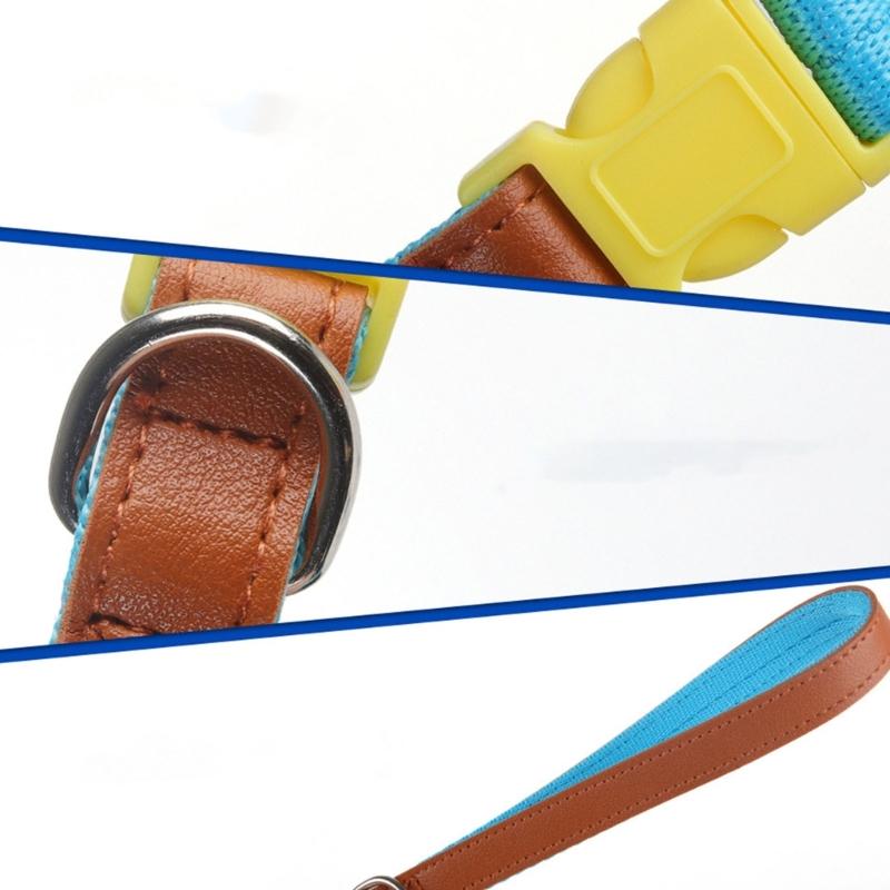 Heavy Duty Dog Collar Leash for Large Medium Dogs Walking Hiking Harnesses Strong Pet Dog Leash