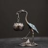 Red-crowned Crane Incense Holder Zinc Alloy Incense Burning Incense Burner  Home Decoration