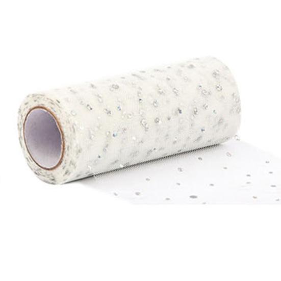 Funkelndes, vielseitiges Verpackungsband, nützliche, exquisite Verarbeitung, Tüllrolle