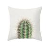 Exotic Plants And Floral Pattern Double-Sided Printed Pillow Cover Short Plush Suitable Living Room Bedrooms Throw Cushion Cover