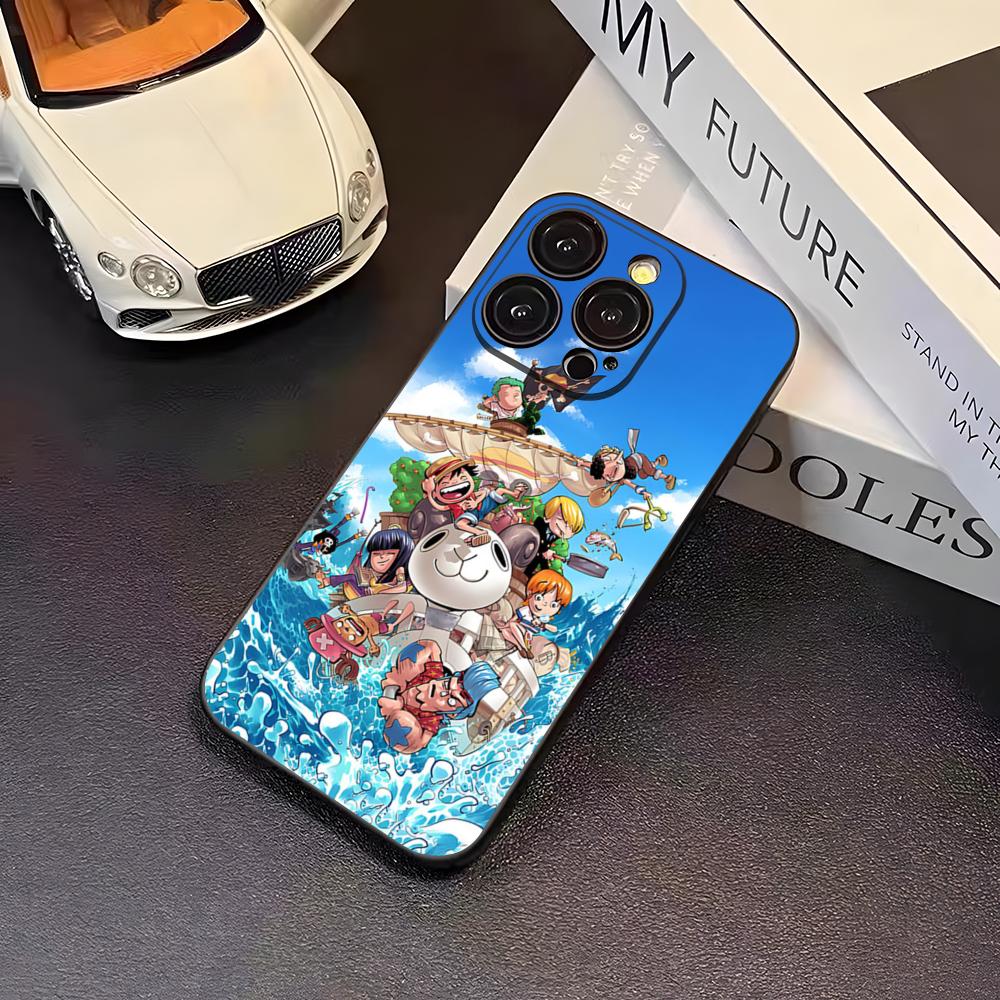 Anime Ones Pieces Phone Case For 16 Pro Max Iphone 17 Pro Max 14 15 Plus 12 13 11 Pro Xr X Xs SE Back Cover