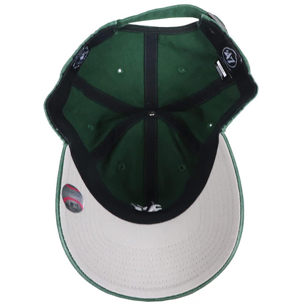 47 Brand Cap MLB Oakland Athletics Mini Logo Clean Up Base Runner Dark Green BSRNR18GWS Men's Women's