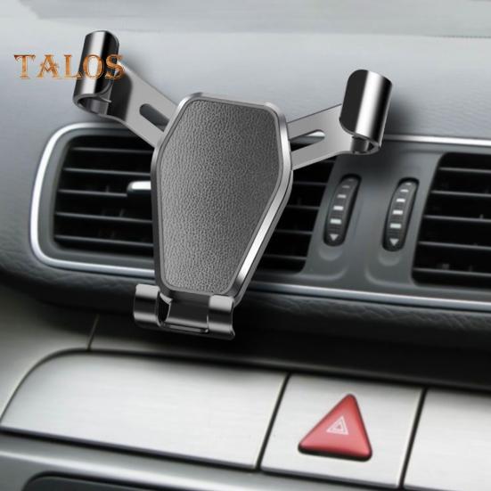 Držák na telefon do auta s automatickým uzamykacím ramenem Slot Držák do mřížky ventilace Stojan pro 4-7 palcové smartphony Palubní kolébka pro všechny smartphony