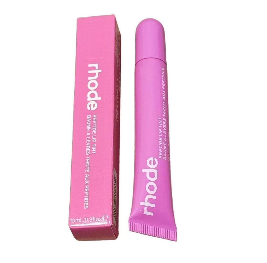 Hailey Tinted Lip Balm: Cross-Border Rhode Skin Hydrating Jelly Care In Ribbon/Toast