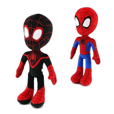 30cm Marvel Örümcek Adam Peluş Oyuncak Film Avengers Animasyon Çizgi Film Karakteri Çevre Dostu PP Pamuk Dolgulu Kawaii Sevimli Peluş Bebek