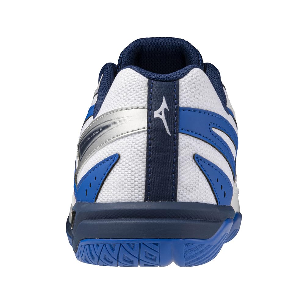 Mizuno Table Tennis Shoes Wave Kaiserburg 8 Club Gym Lightweight White x Navy x Blue cm 3E Women's 26.0