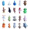 HUAJUN 3D-gedrucktes Mini-Spielzeug, 24 Stück, Transparenter Kunststoff-Aufbewahrungskoffer, Kleine Mini 3D-gedruckte Tierfiguren, Tragbar, Einfache Aufbewahrung, Niedlich, Klein