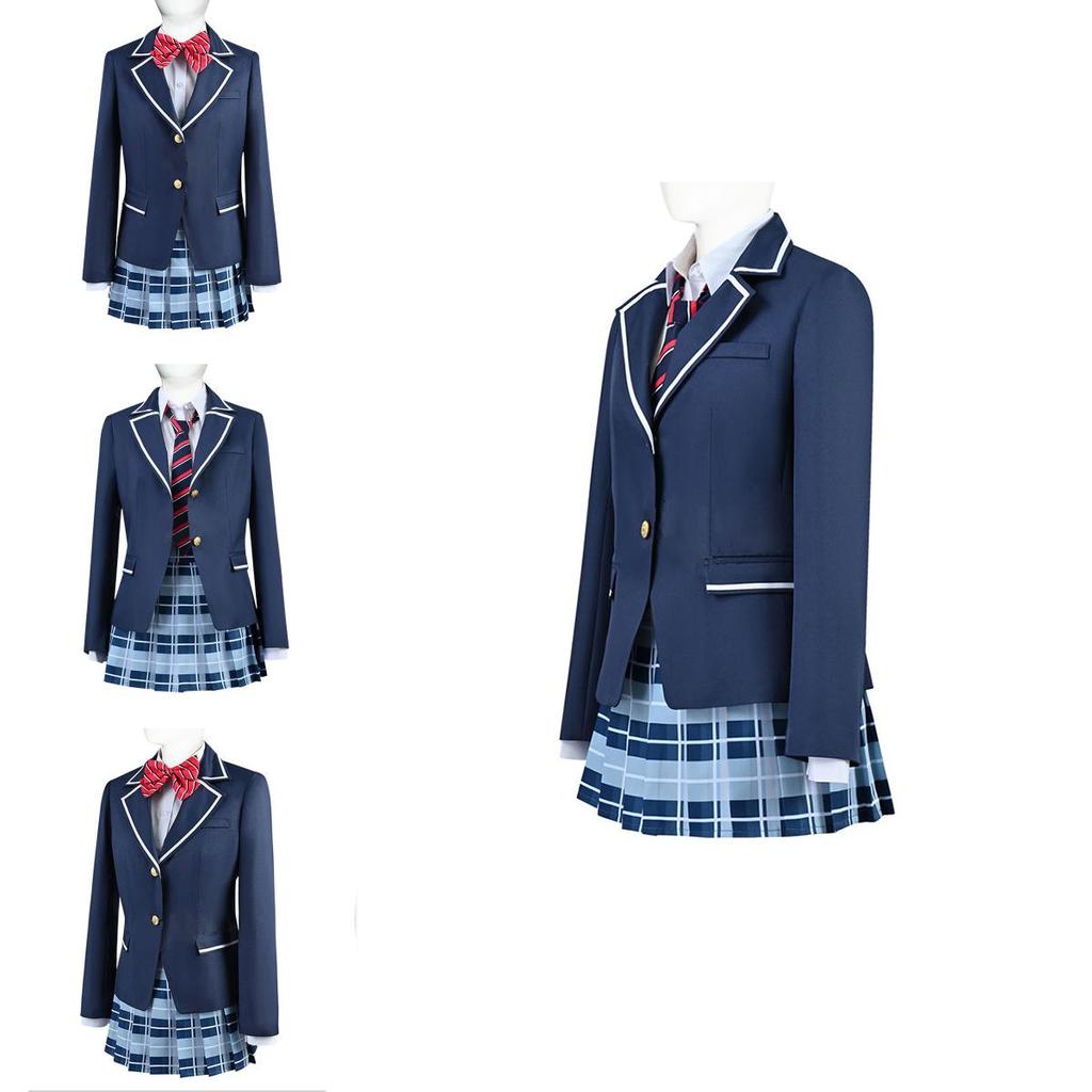 Project Sekai Colorful Stage Feat Cosplay Costume School Uniform Outfit Carnival