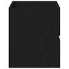 Sink Cabinet Black Oak 60 x 38.5 x 45 cm Particleboard