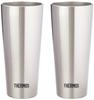 Thermos Vacuum Insulated Stainless Set of S Tumbler, 400ml, Steel, 2, JDI-400P
