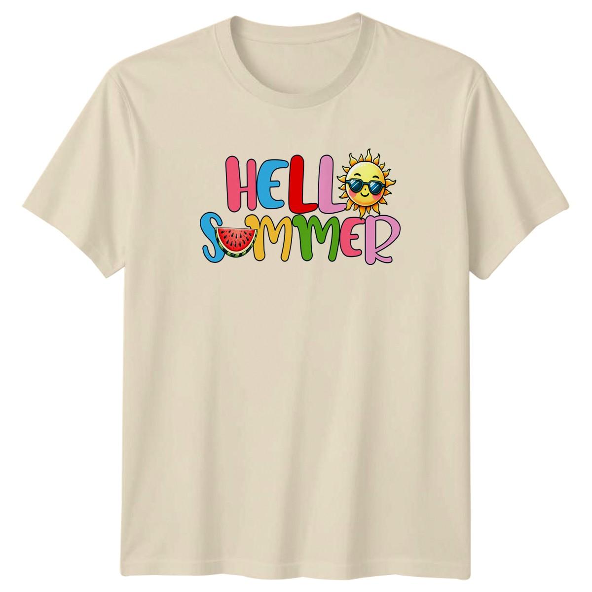 Hello Summer T-Shirt Tropical Vacation Seasons Summer Vacation XXXXL