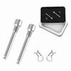 2 Sets M4 Threaded Brake Pad Bolts 31mm Length Caliper Screws  for Mountain Bike