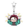 Cartoon Tsuyuri Kanawo Shinobu Excitement Fashion Anime Characters Acrylic Keychain Decor Charm Ornaments Car Key Ring Gifts Toy