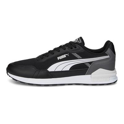 Graviton Mega Sports Casual Shoes Unisex Sneakers Black White 385873-01