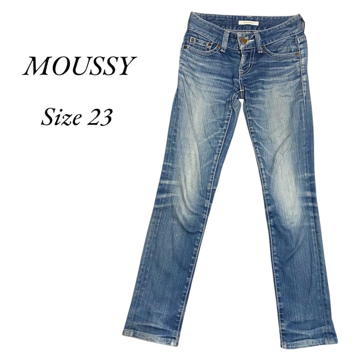MOUSSY skinny denim jeans size 23(s) low rise