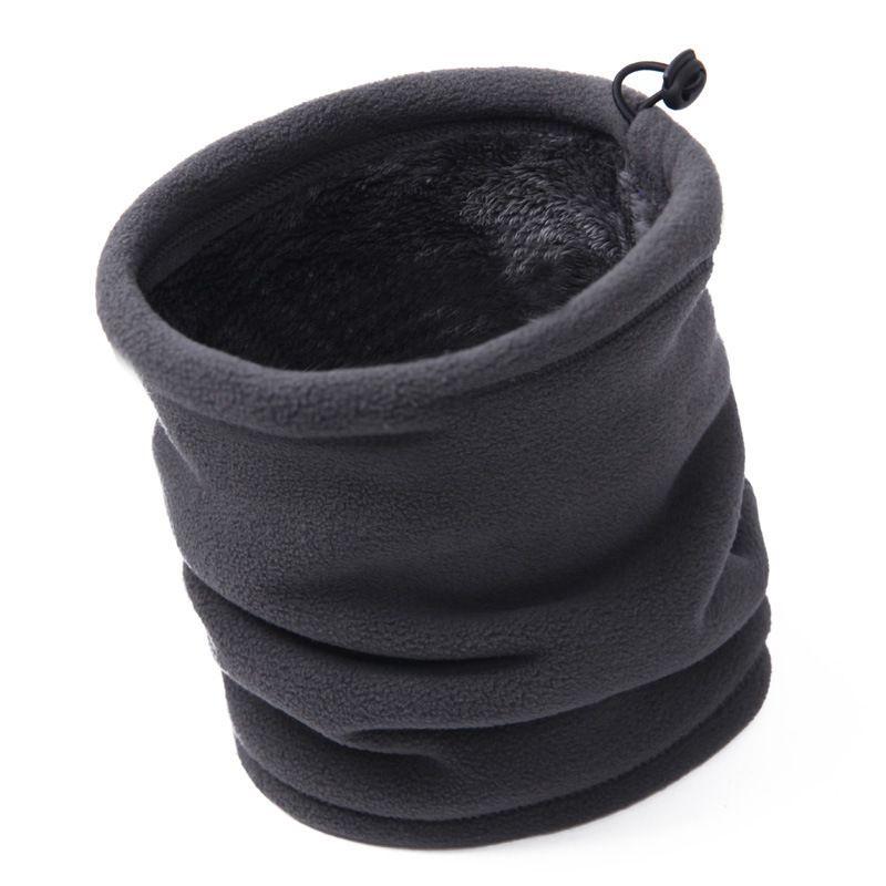 Mens Fleece Womens Neck Warmer Snood Scarf Hat Unisex Thermal Ski Snowboard Wear