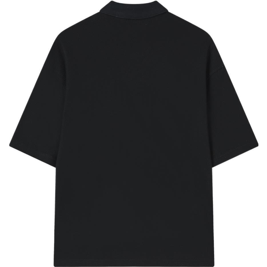 FILA Polo Shirt Unisex Jet Black F11U329105F-BK