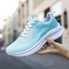 Sneakers Women's Shoes Summer New Mesh Breathable Casual Running Shoes Lightweight Shoes Shock-absorbing Running Shoes Flat Bottom Ultra-light