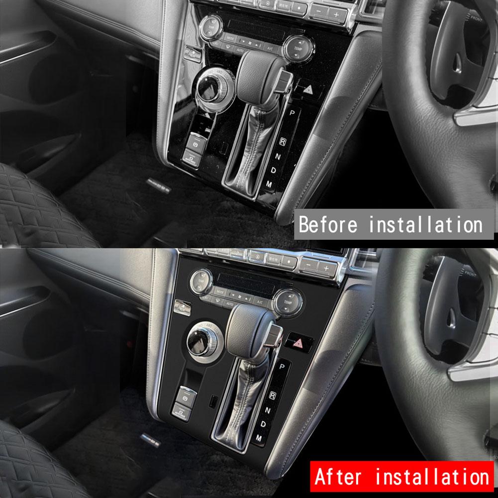 Shifter Panel For 23 Mitsubishi Delica D:5 Silicone Interior Accessories Gear Shift Box Panel Cover Trim