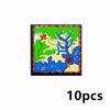 Bricks Smooth 2x2 Floor Printed Tile Assembled Building Blocks Decoration Ceramic Tile MOC City House Construction Toys
