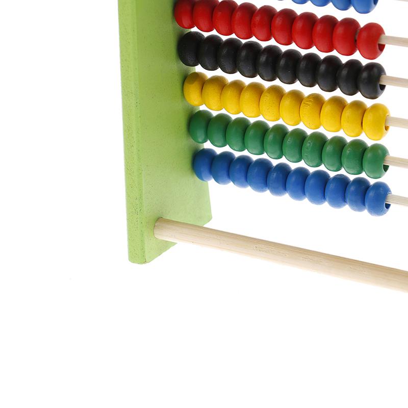Boulier en bois pour le développement de l'intelligence pour enfants Mathématiques pour les 3-6 ans