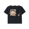 Li-Ning Daily Gold Cartoon Crew Neck T-Shirt Men Tops Black AHSS053-3