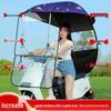 Electric Vehicle Canopy Tent: Windproof, Rainproof, Sunshade for Three-Wheelers with All-Around Windows