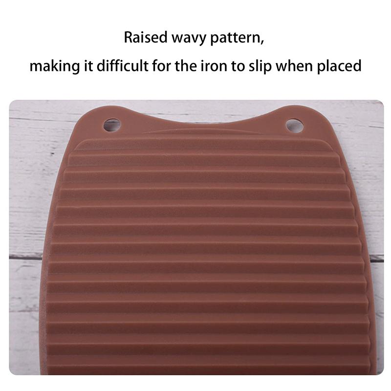 Sale  Protection Suspension Design Home Steam Silicone Ironing Cover Rest Pads Iron Pad Ironing Clothes