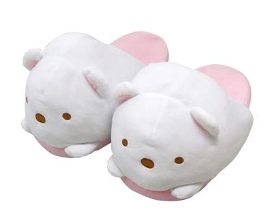 Hatayama Shoji Plush Slippers, Sumikkogurashi Polar Bear