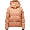 Tanboer Women's Short Puffer Down Jacket with Detachable Hood