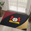 Bayer Leverkusen Football Design Crystal Velvet Carpet Cozy Non?Slip Printed Rug For Bedroom Living Room Entrance