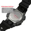 Uhrenarmband für Casio AQ-S810W AE1200WH SGW300 400 500 W-800H Herren Wasserdicht Natürliches Harz Ersatz Dornschließe Armband