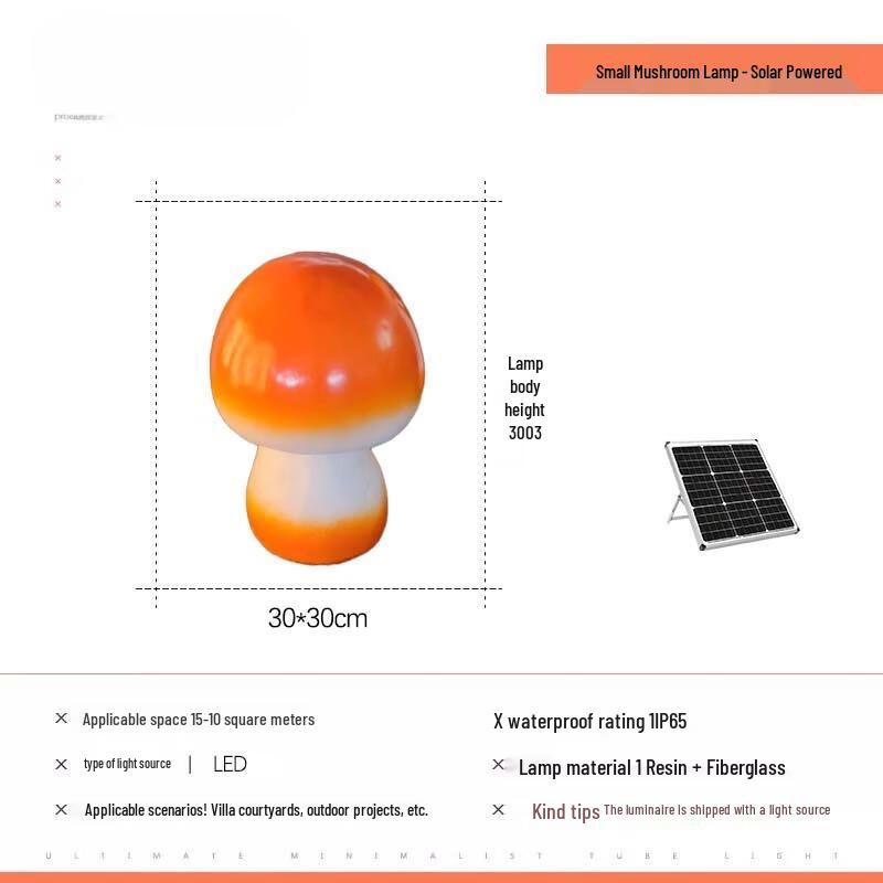 UOSU Solar Mushroom Garden Lamp