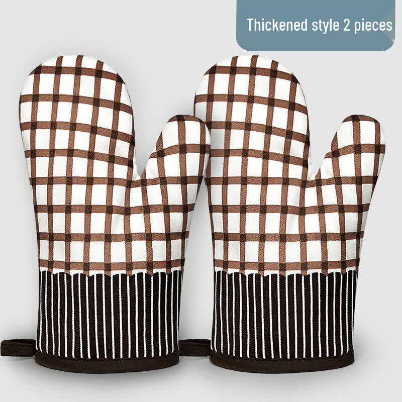 Leather Heat Resistant Oven Mitt