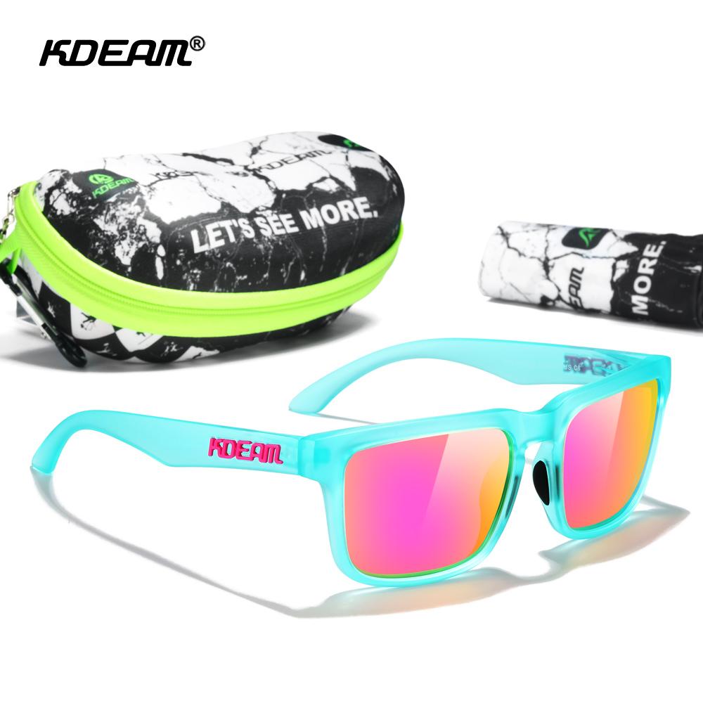 KDEAM Large Size Men's Sunglasses Polarized Photochromic Night Vision Goggles Oversized Sun Glasses With 154mm Width KD332 PLUS