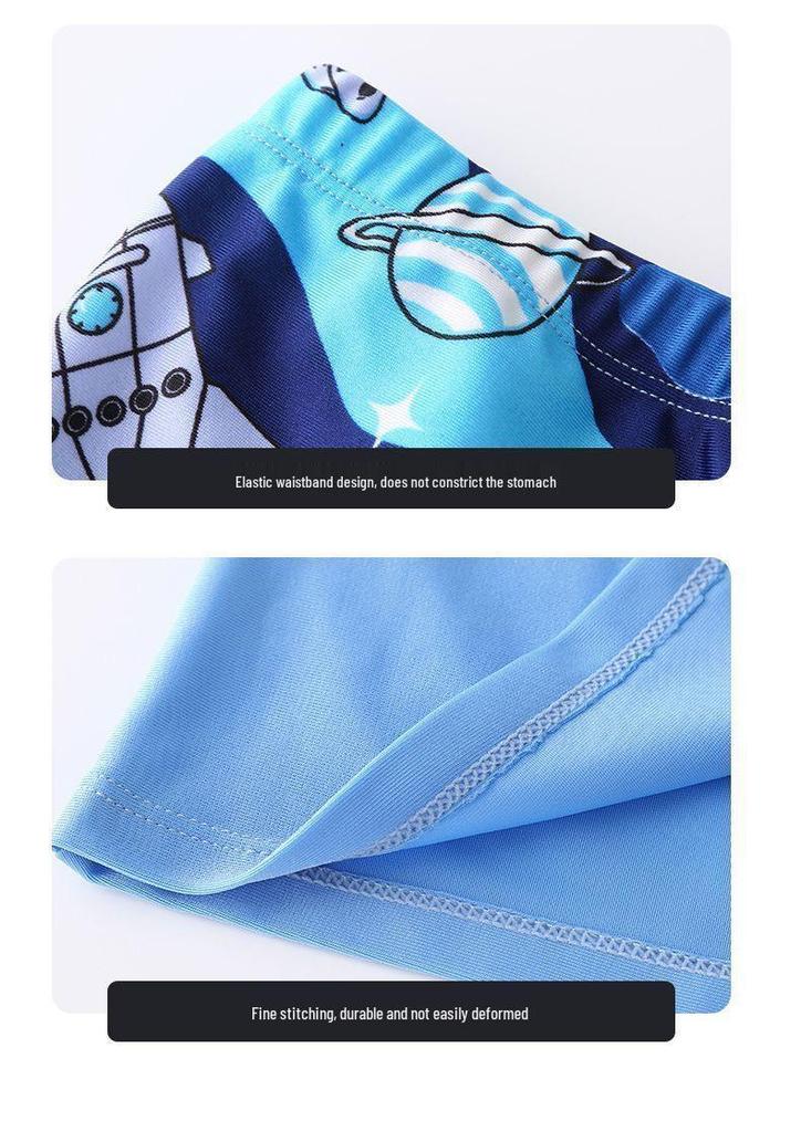 Kids' Summer Swimwear: Breathable, Quick-Dry Two-Piece with Sun Protection for Boys and Girls, Sizes S-L