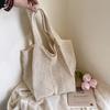Women's Bag New Versatile Shoulder Bag Casual Summer New Woven Straw Bag Trendy Girls Bag Trendy Bag