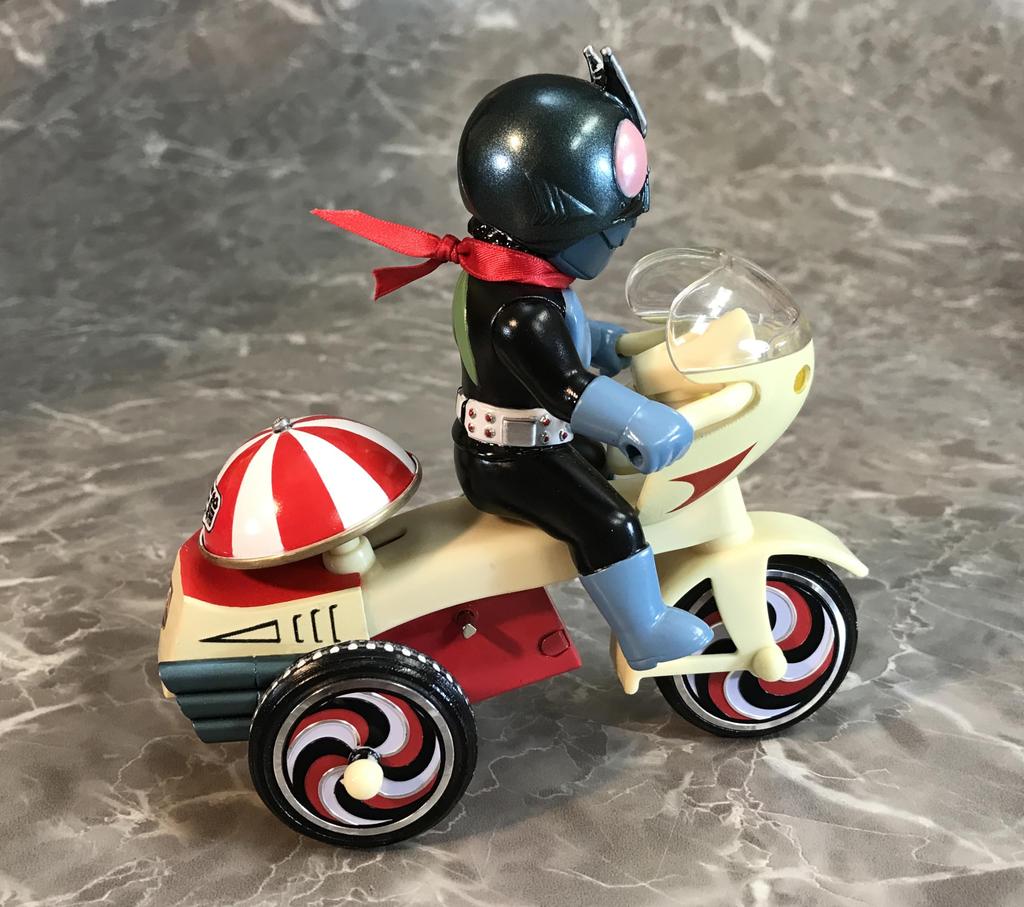 Art Storm EX Tricycle – Kamen Rider (Original No.1, Type B), Non-Scale Wind-Up Tricycle Figure