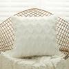 Plush Sofa Pillow Bedside Pillow Cover Ins Removable and Washable Diy Cushion Cover