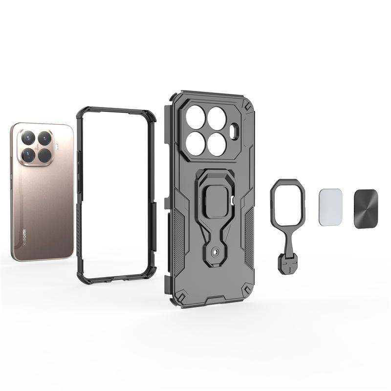 Phone Holder Case For Xiaomi 15T Pro Case Hard Armor Back Cover For Xiaomi 15T Pro Shockproof Phone Case For Xiaomi 15T Pro Case