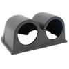 Black Auto Meter Gauge Pillar Bracket Dual Meter Dash Mount Pod Bezel Holder for 2 Inch Vehicle Gauges Kit