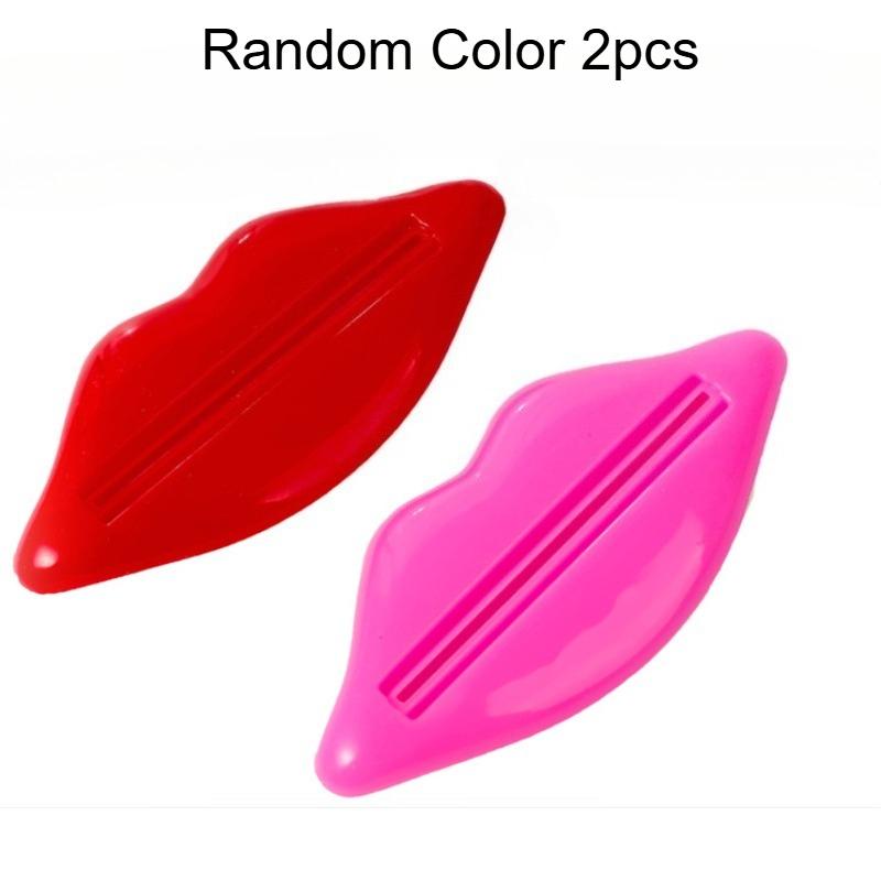 

2pcs Creative Lipstick-Style Toothpaste Squeezer Set - Multi-Purpose, Easy-to-Use, Durable Home Gadgets with Stylish Decor