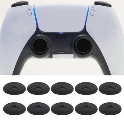 Yousheng 10Pcs Joystick Caps Replacement for PS5 Anti-Slip Game Controller Thumb Grips Silicone Analog Stick Covers Game Controller Accessories Parts