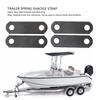 Heavy Duty Steel Link Double Eye for Trailer Spring Shackle Strap Leaf Springs - Reliable Towing Solution