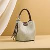 Vegetable Basket Bag, Commuting Handbag, Fashionable Bucket Bag, Elegant and High-end Mom Bag
