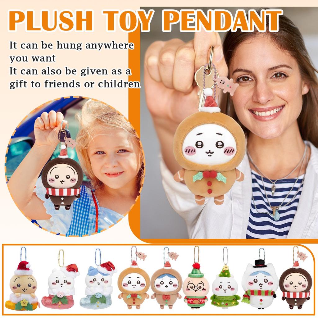Cartoon Cute Doll Plush Toy Keychain Small Pendant