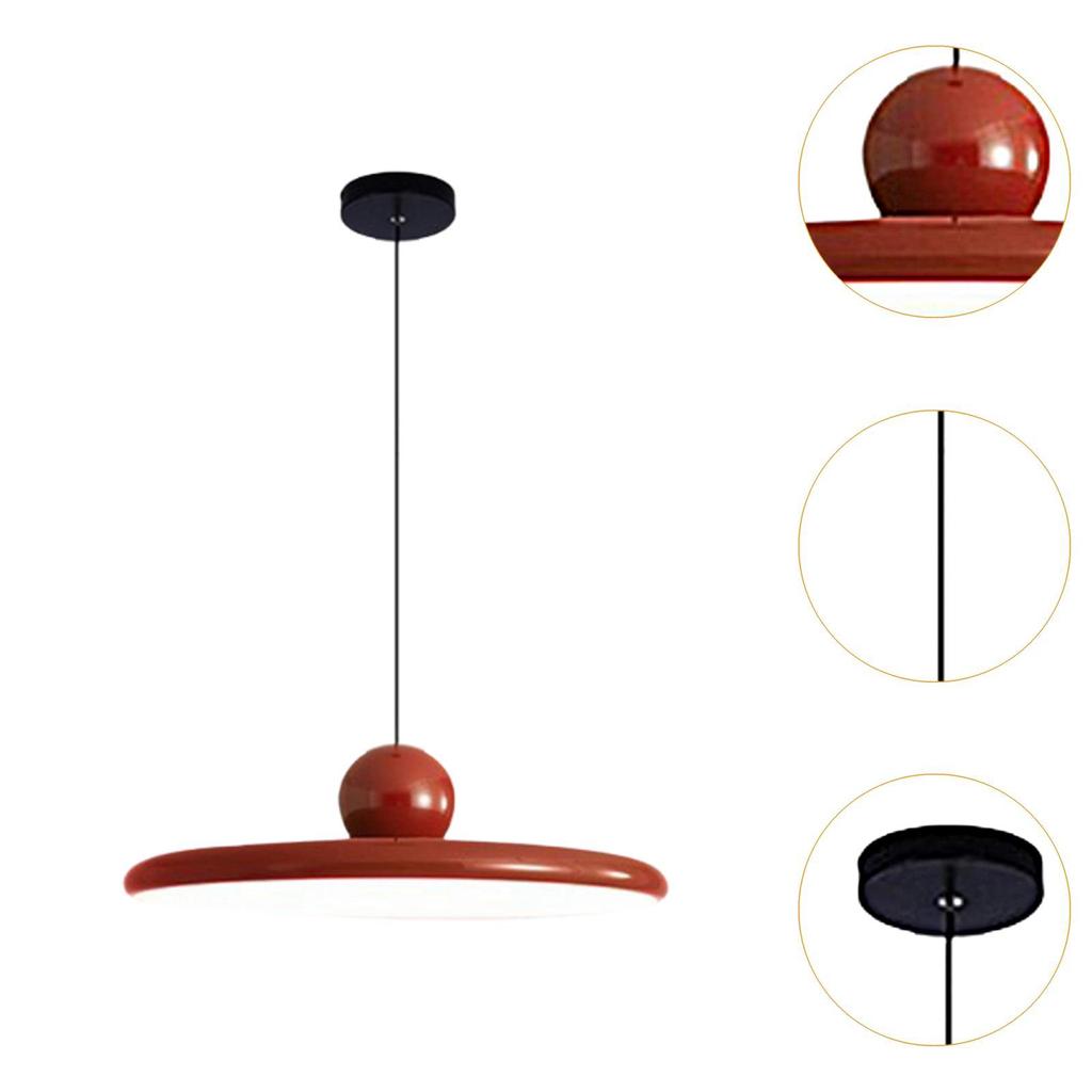 40cm Modern Pendant Light Flying Saucer Elegance Pendant Lamp Hallway Hanging Lamp for Dining Room Kitchen Home Restaurant Cafe