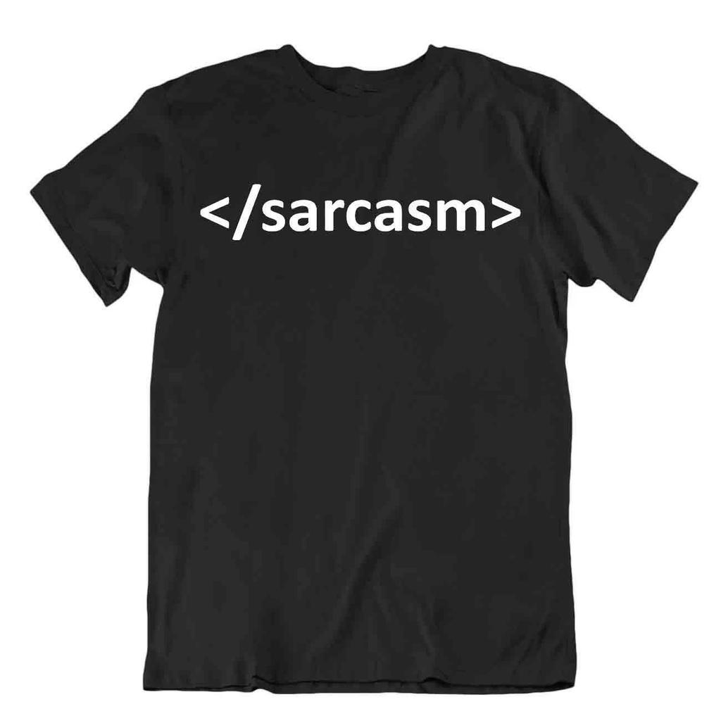 Sarcasm Note Tshirt Programmer T-Shirt Computer Language Tee Cute Shirt
