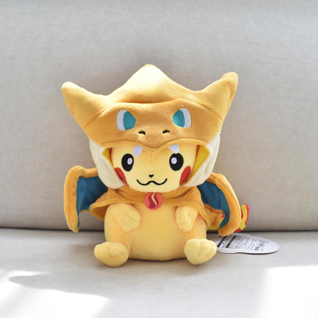 23cm Halloween Pikachu In Charizard, Snorlax, Lucario, and Slowpoke Disguises Plush Doll