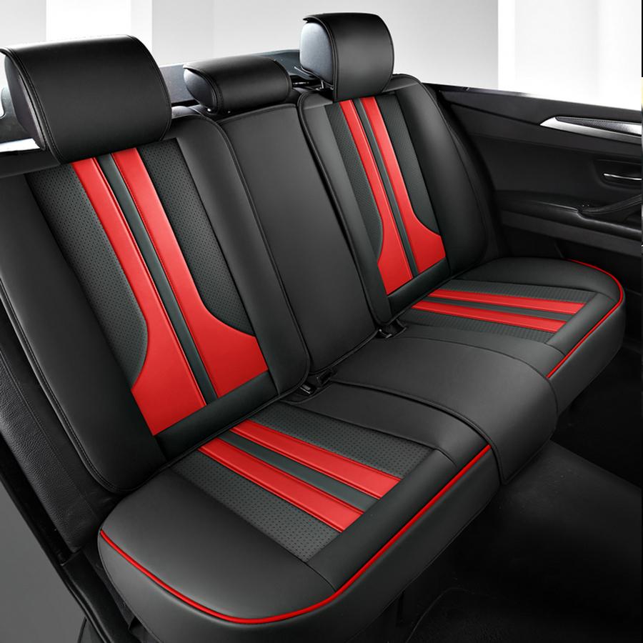 NAPPA Full Coverage Breathable Seat Protection Universal Fit Leather Seat Covers Waterproof Seat Cushion For Sedan SUV Pick-UP